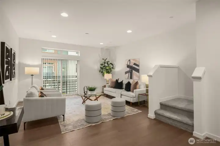 Main living area (staged)