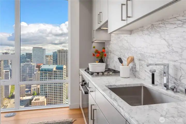 Sink and Range Detail