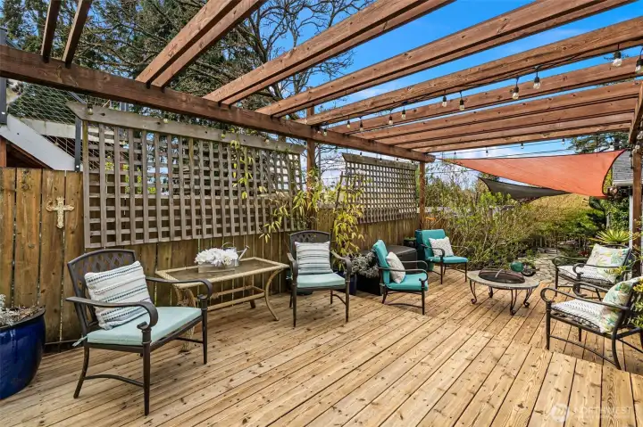 New deck is perfect for entertaining