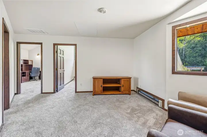 Upstairs family room