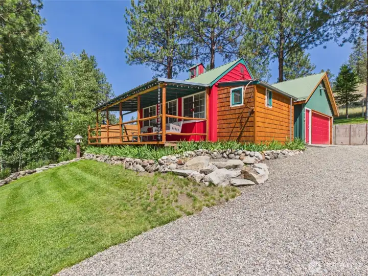 Guests will feel right at home in the separate cabin