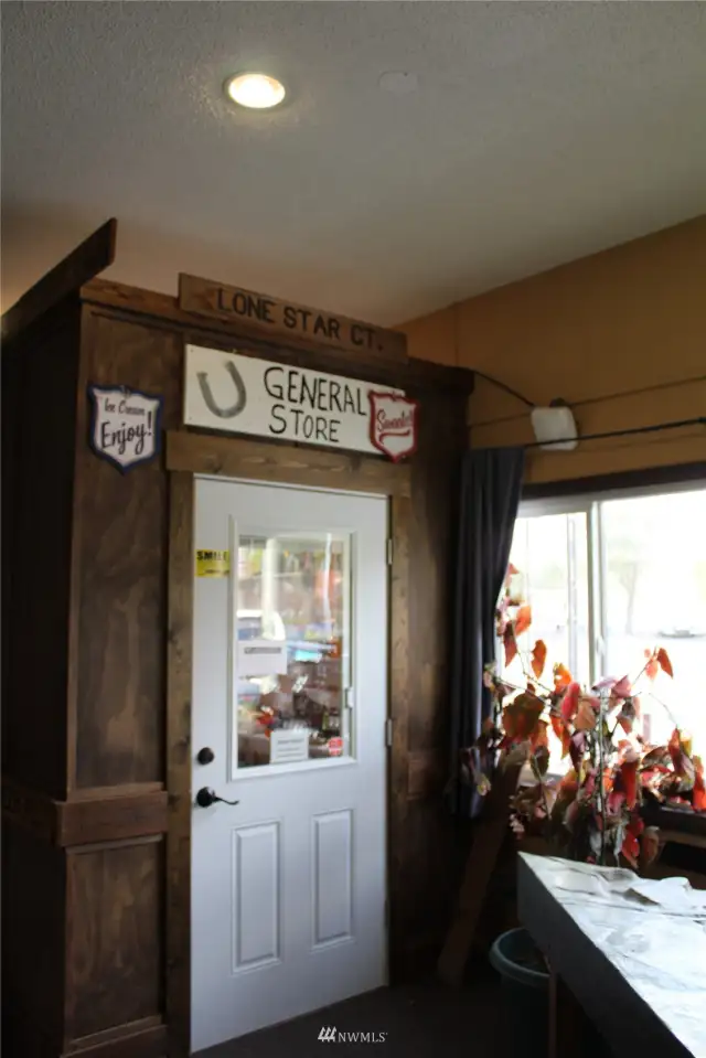 General Store inside the clubhouse