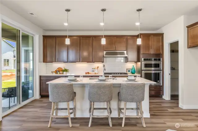 Photos are from the Bridger model home on Lot 152. Finishes, upgrades, and features will vary