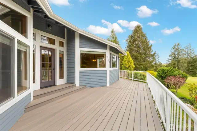 Trex decking.