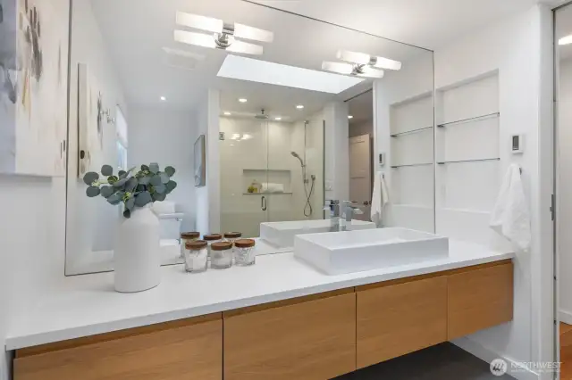 Lavish primary bath