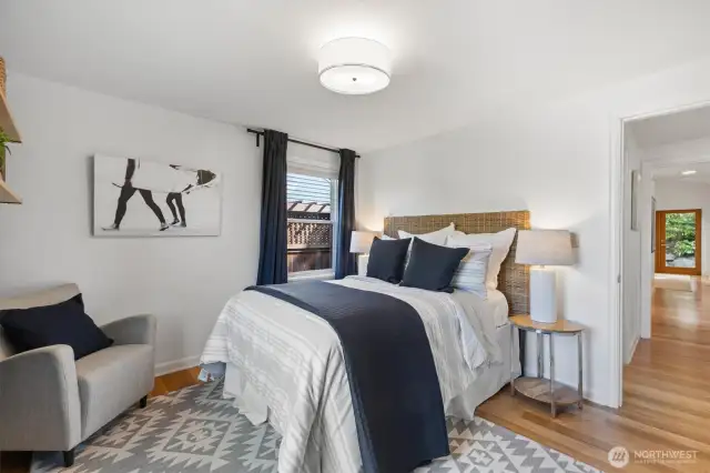 3 bedrooms on the main level