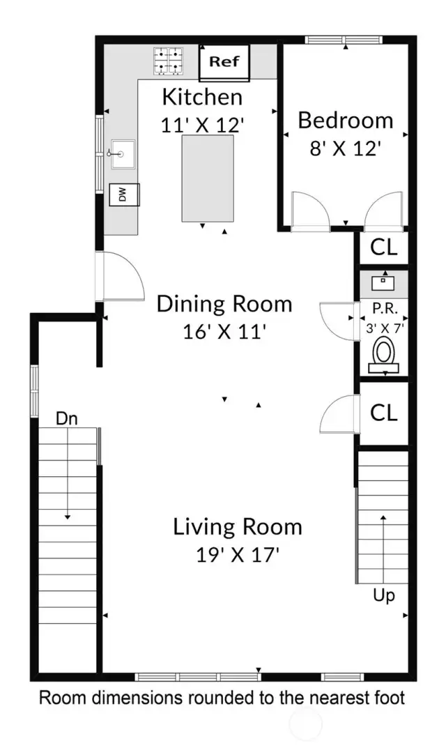 Third floor living space