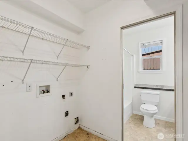 Utility room / storage area