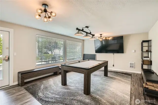 Activity/pool room in Cabana