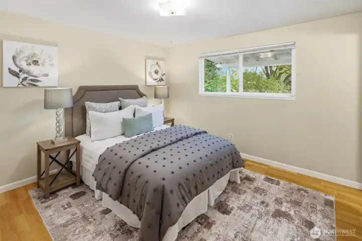 Spacious Primary Bedroom on main floor.
