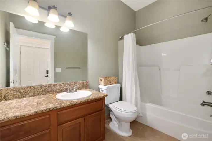Downstairs full bath