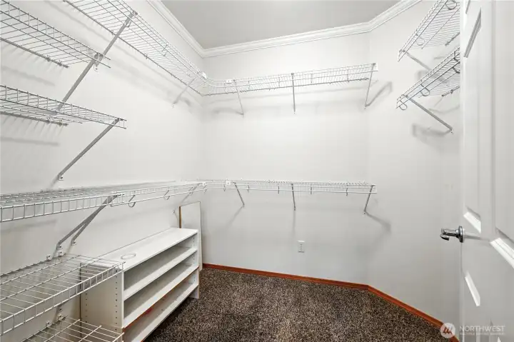 Large walk-in closet