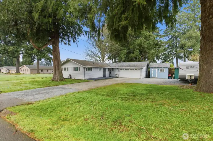 Fantastic 3 bedroom rambler with so much parking, & room for an RV!