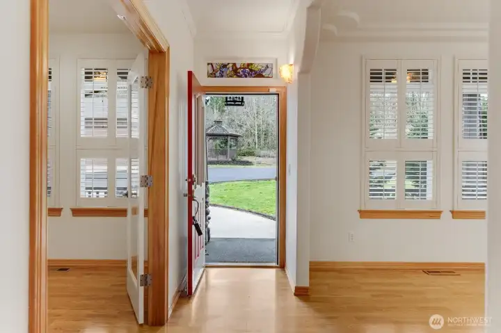 Office to the left. Formal Dinning or second office to the right