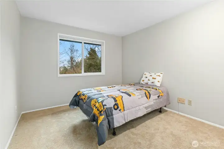 Second bedroom on upper level.