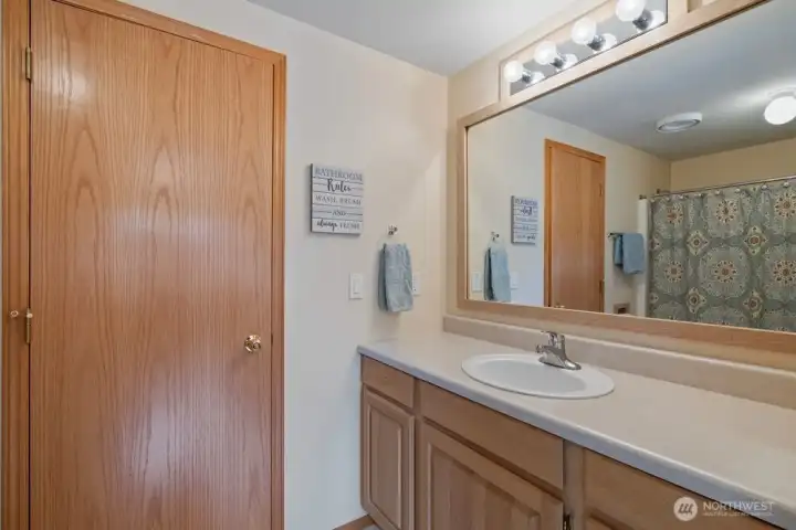 Spare bathroom