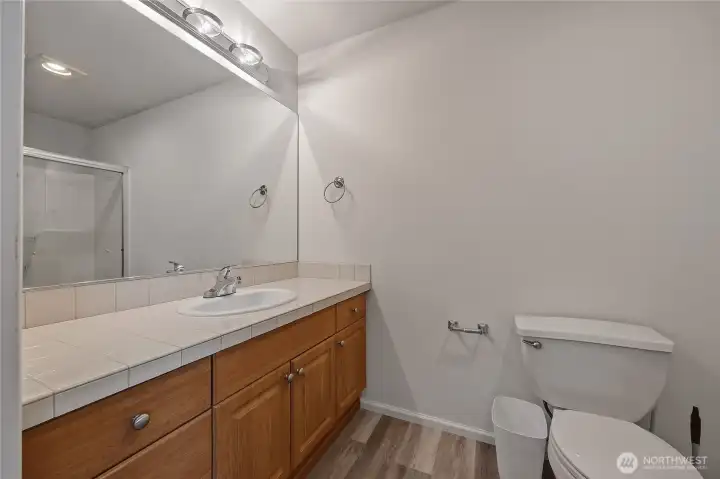 A private ensuite bathroom with everything you need — because the primary suite should have it all. A private ensuite bathroom with everything you need — because the primary suite should have it all.