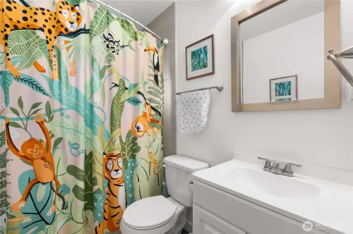 Full bathroom on main floor