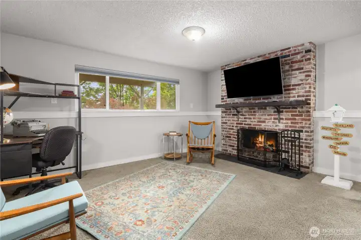 Versatile downstairs space
