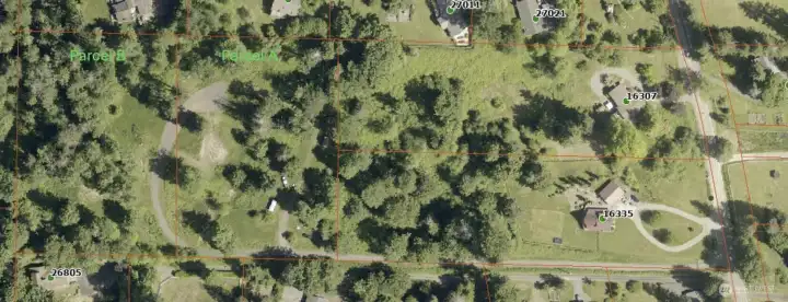 Arial View Showing Both Lots