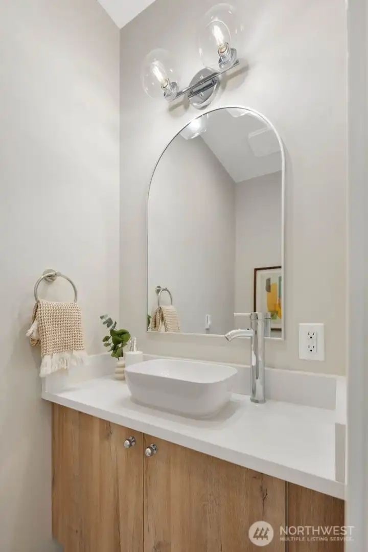 Powder room on main
