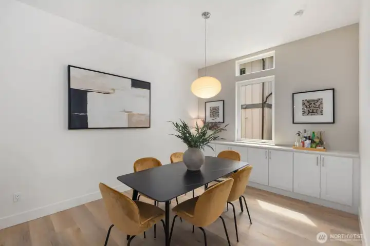 Large dining room