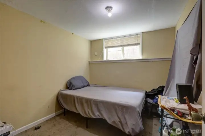 Lower-level bedroom