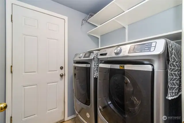 Matching Maytag HE Washer & Dryer complete with Storage Drawers to Remain with the Home