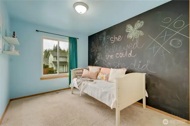 upstairs bedroom