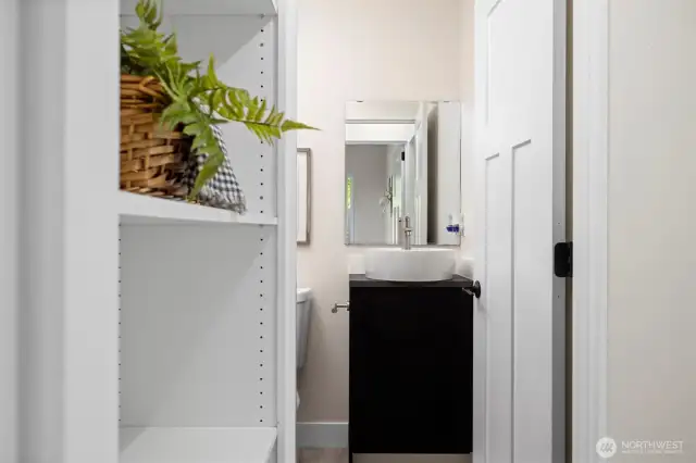 Full bath on main level