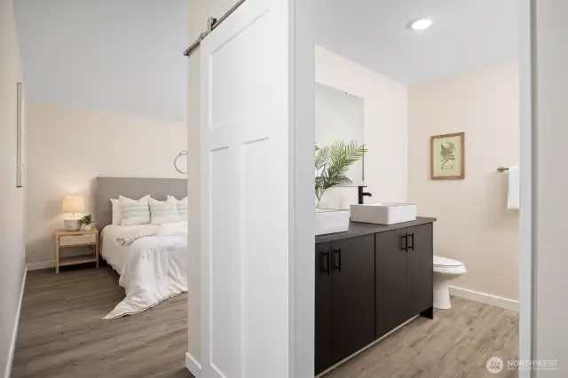 Large primary suite