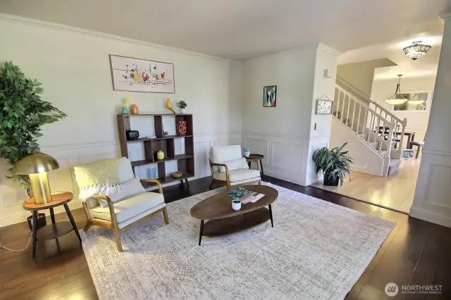 Formal Main Floor Family Room!