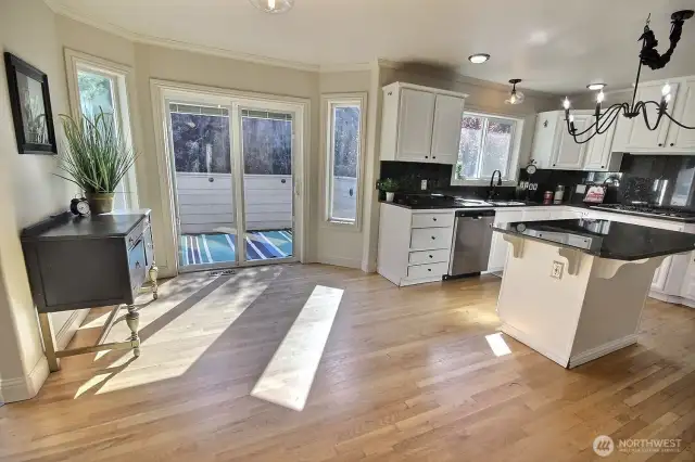 Slider to leads to deck!