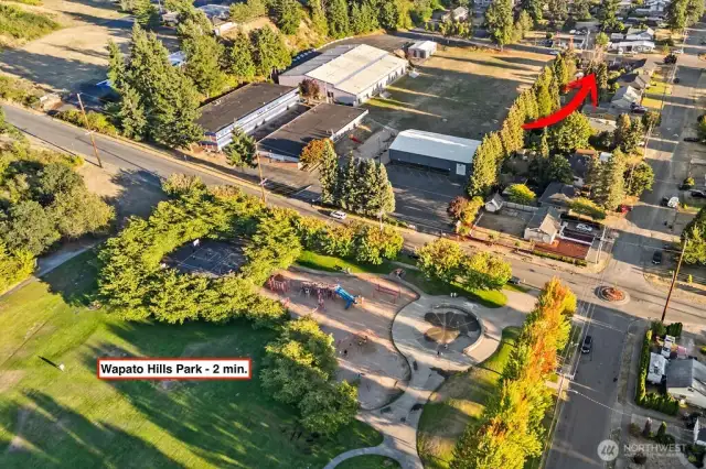 Home located within minutes from park.