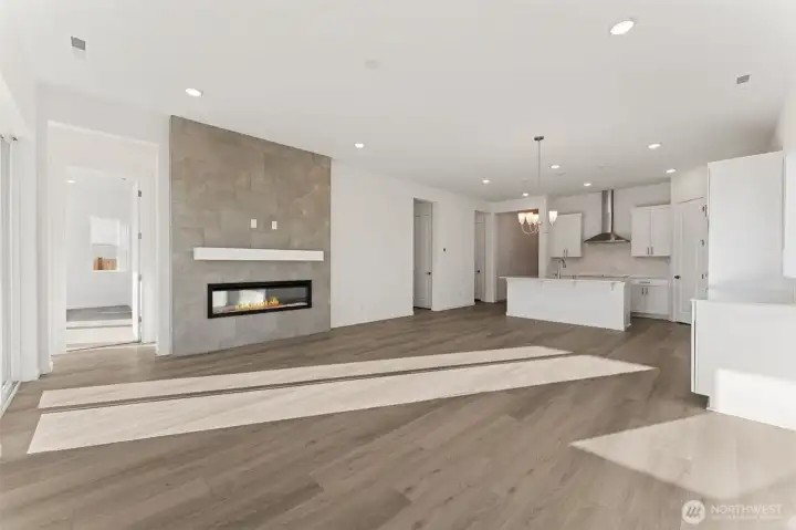 Actual Home Kitchen and Great Room