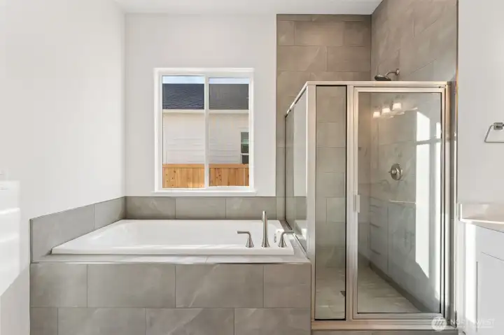 Actual Home   Primary Bathroom