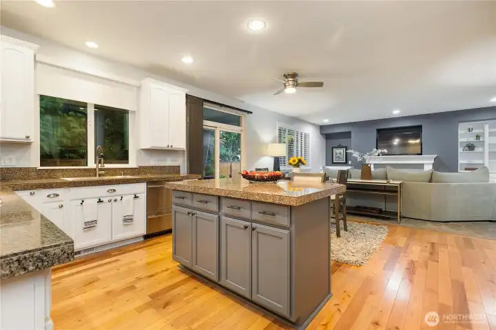 A very spacious great-room feel!