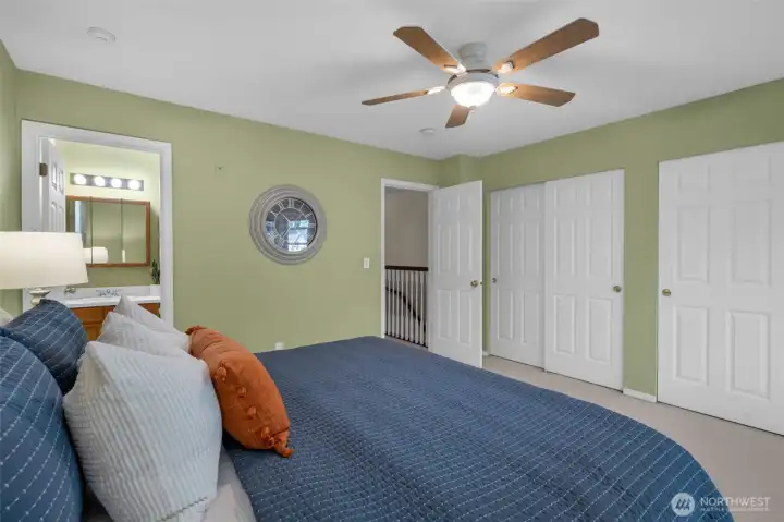 Spacious with Double Closets