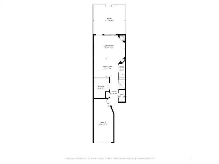 Main Level Floor Plan