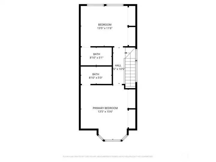 Upper Level Floor Plan