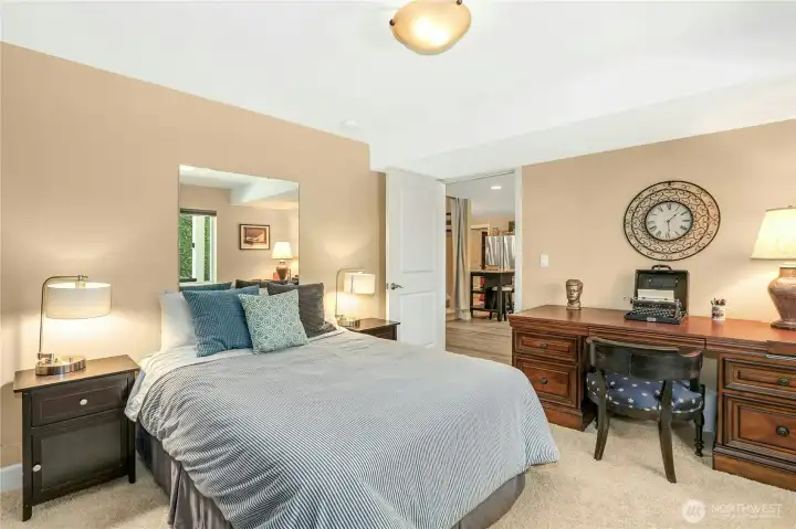 Den can also be used as a formal dining room if desired.