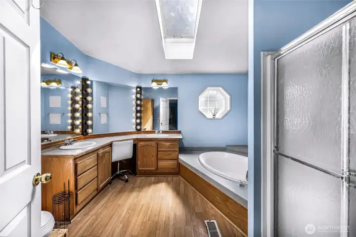 Master bathroom