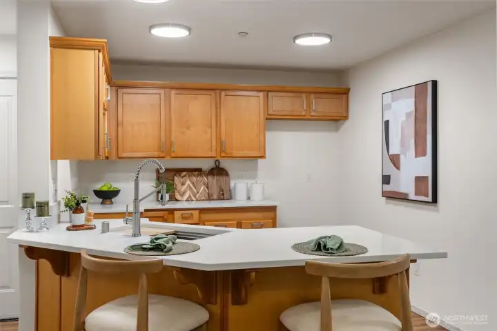 You pick your own appliances with a $5,500.00 credit at closing