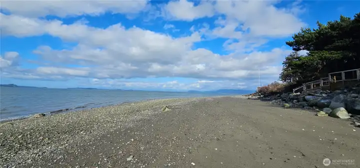 Beach walking at its best
