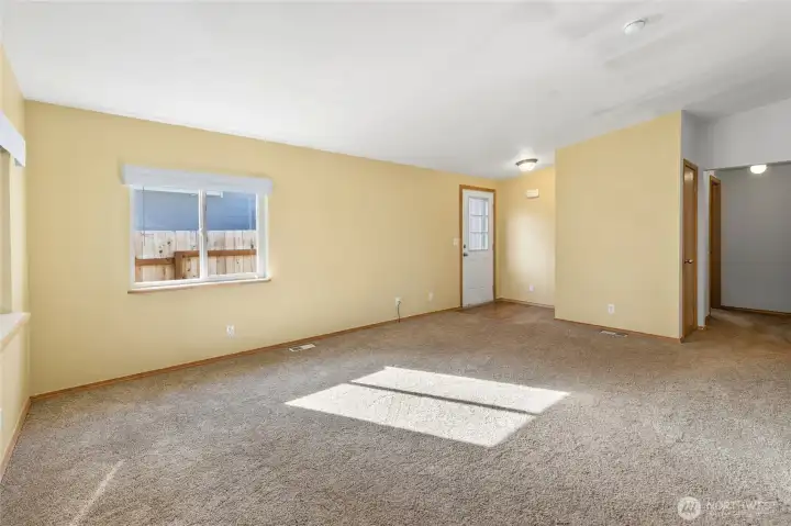 Light-filled living area