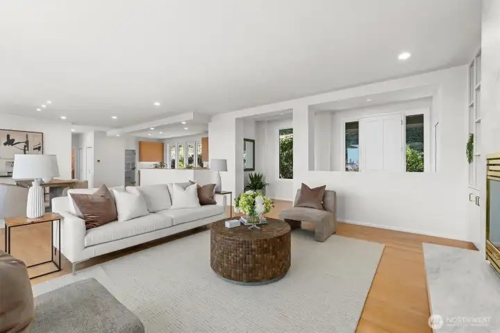 Living room (staged)