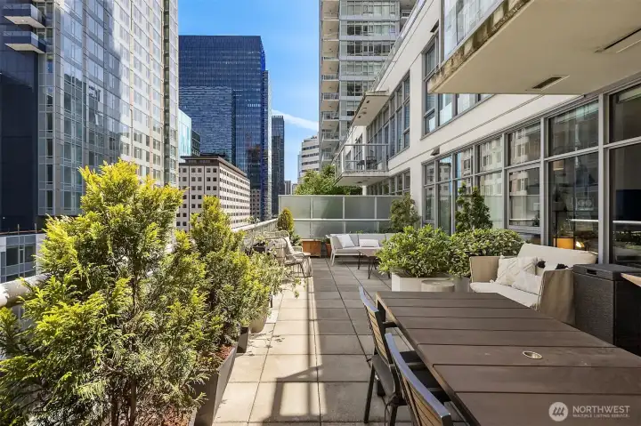 private terrace