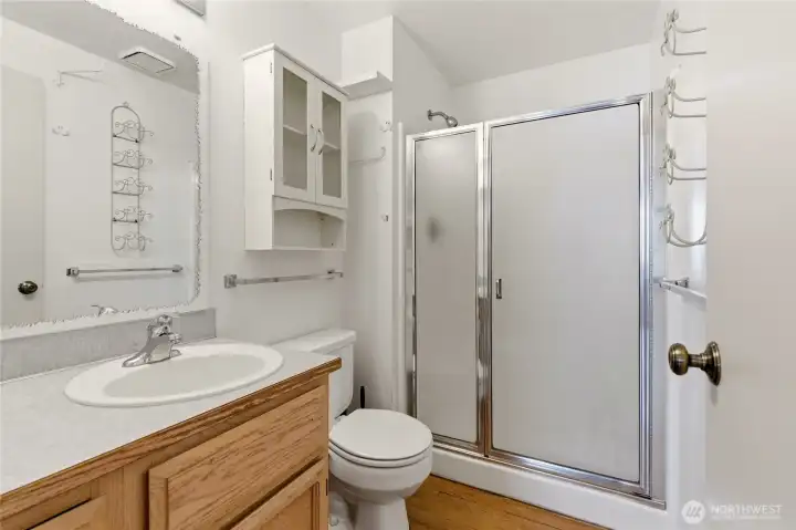 3/4 bathroom. 3/4 bathroom.