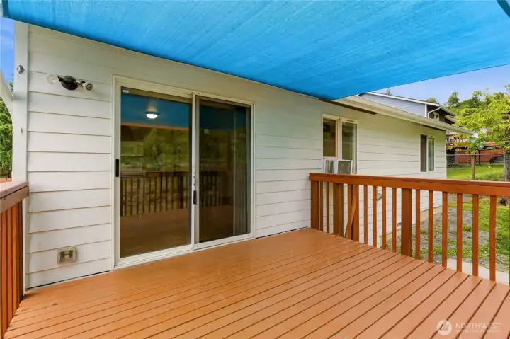 Its a spacious deck Its a spacious deck