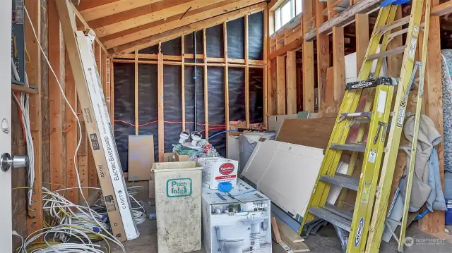 Vaulted Ceiling in Additional Dwelling Unit